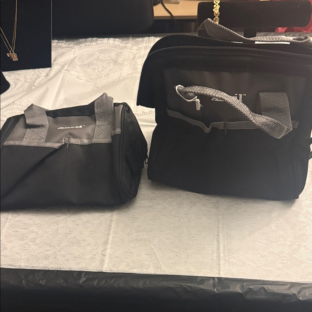 Anvil Black and Gray Carry tool Bag 2 bags for 15 - Picture 2 of 5